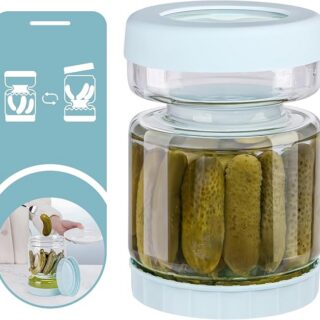 Glass Pickle Jar - Item 1383