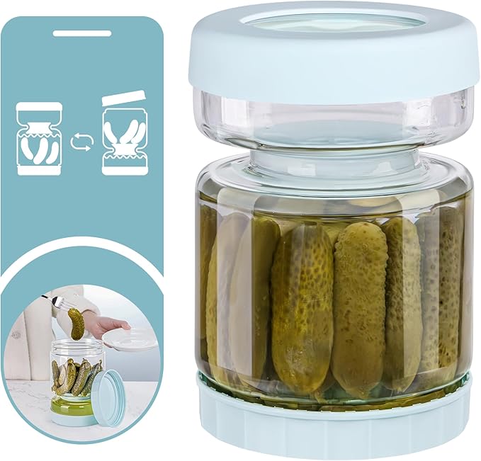 Glass Pickle Jar - Item 1383
