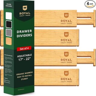 Bamboo Drawer Dividers - Item 2117