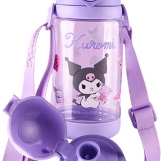 Kuromi Water Bottle - Item 1302